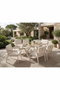 Hanah Home Monte - Cream Conjunto de Mesa y Sillas de Jardín de 7 Piezas